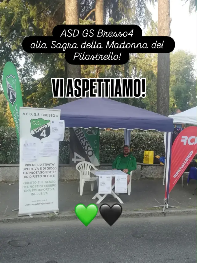 Sempre presenti! Ci siamo anche noi alla sagra della Madonna del Pilastrello a Bresso (MI)! Vi aspettiamo nel nostro stand! 💪🏻💚🖤

#bresso4xsempre 
#madonnadelpilastrellobresso