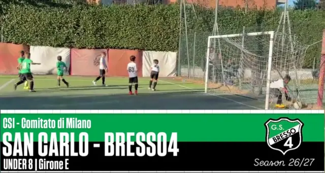 Qualche scatto 📸 della trasferta dei nostri Under 8 sul campo del San Carlo Bresso nella partita valida per la 2º giornata del campionato invernale 26/27 del CSI - Comitato di Milano, girone E

#bresso4xsempre 
#season2627
#under8